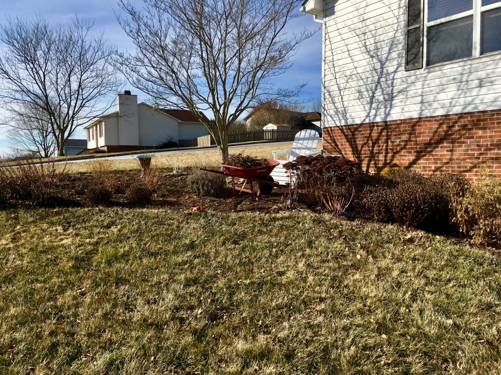 clearing out dead stuff